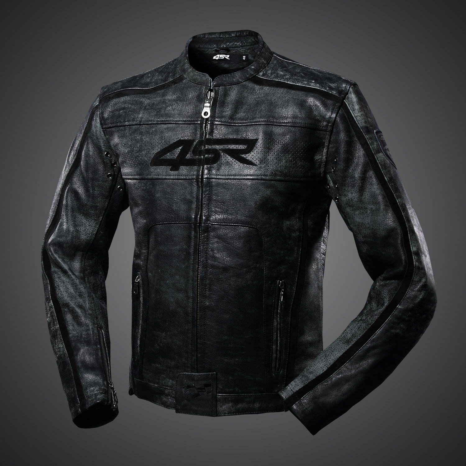 4SR Pánská kožená moto bunda Hooligan