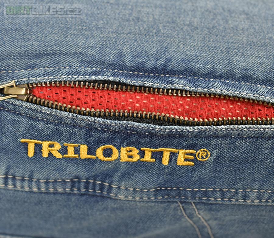 TRILOBITE pánské kalhoty 661 PARADO REGULAR FIT modré prodloužené 