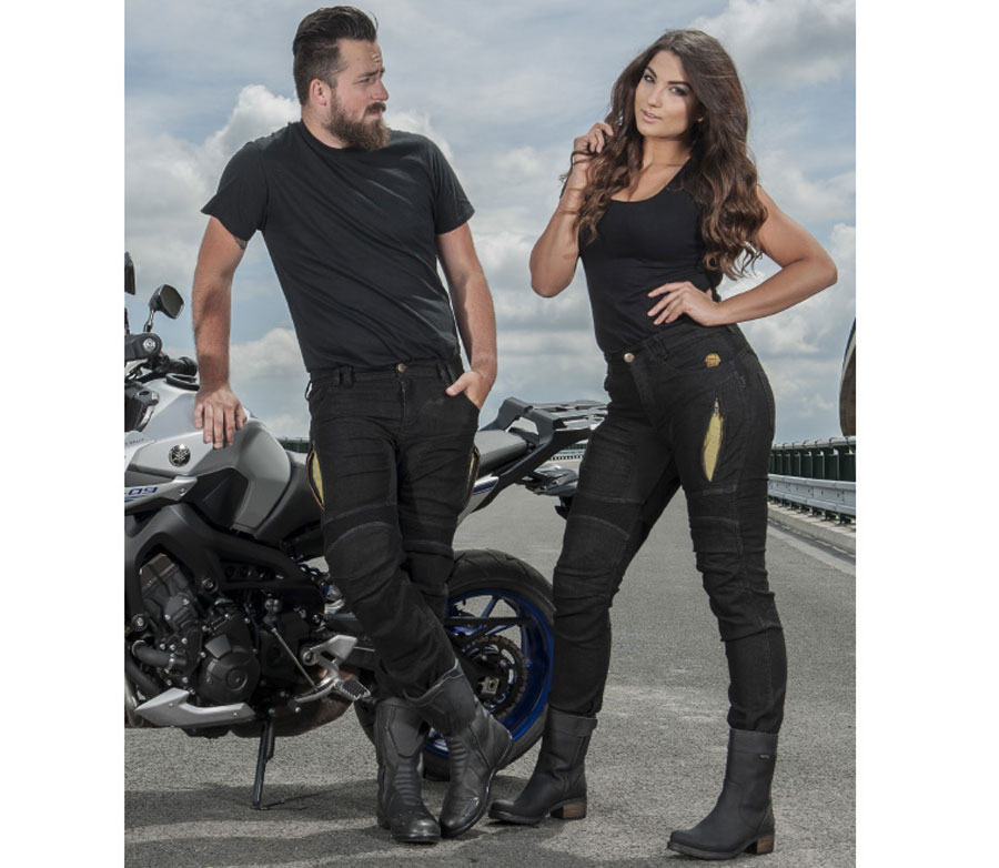 TRILOBITE dámské kalhoty 661 PARADO SLIM FIT černé prodloužené