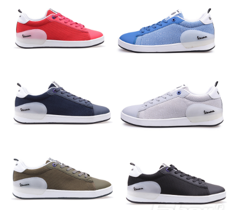 Boty Vespa Freccia unisex šedé/modré