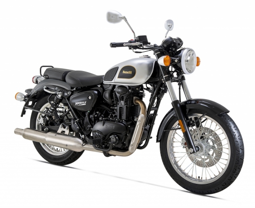 Benelli Imperiale 400 E5 stříbrná