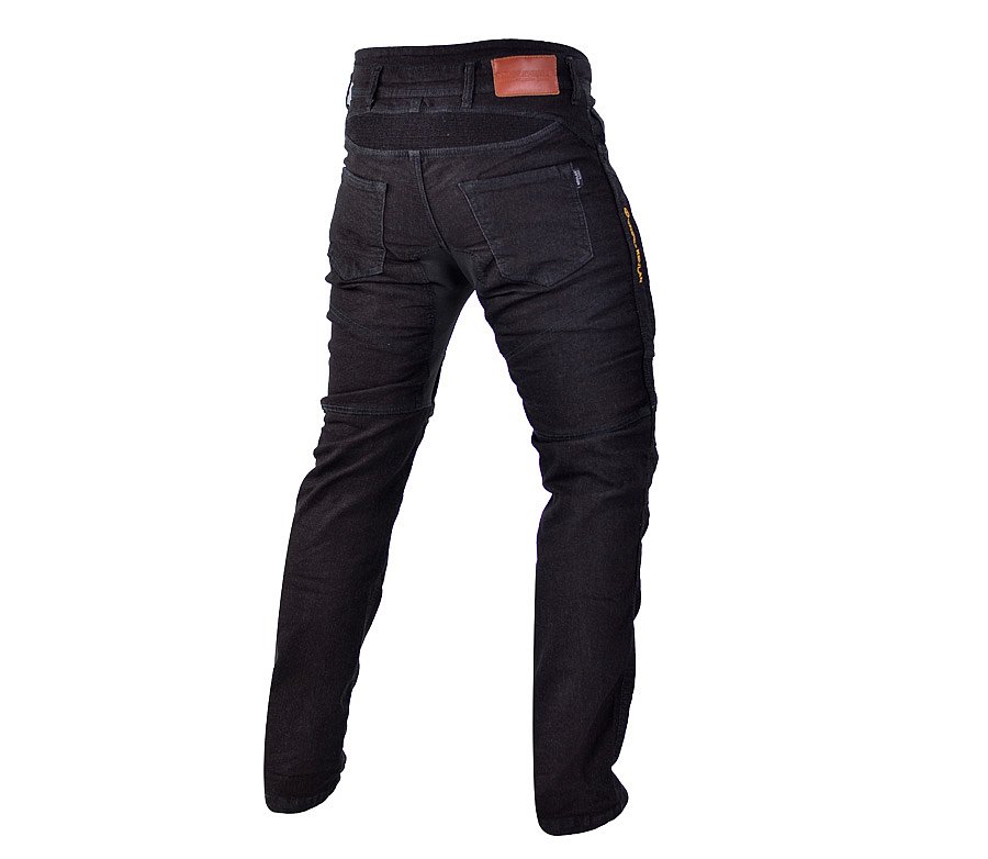 TRILOBITE pánské kalhoty 661 PARADO SLIM FIT černé prodloužené