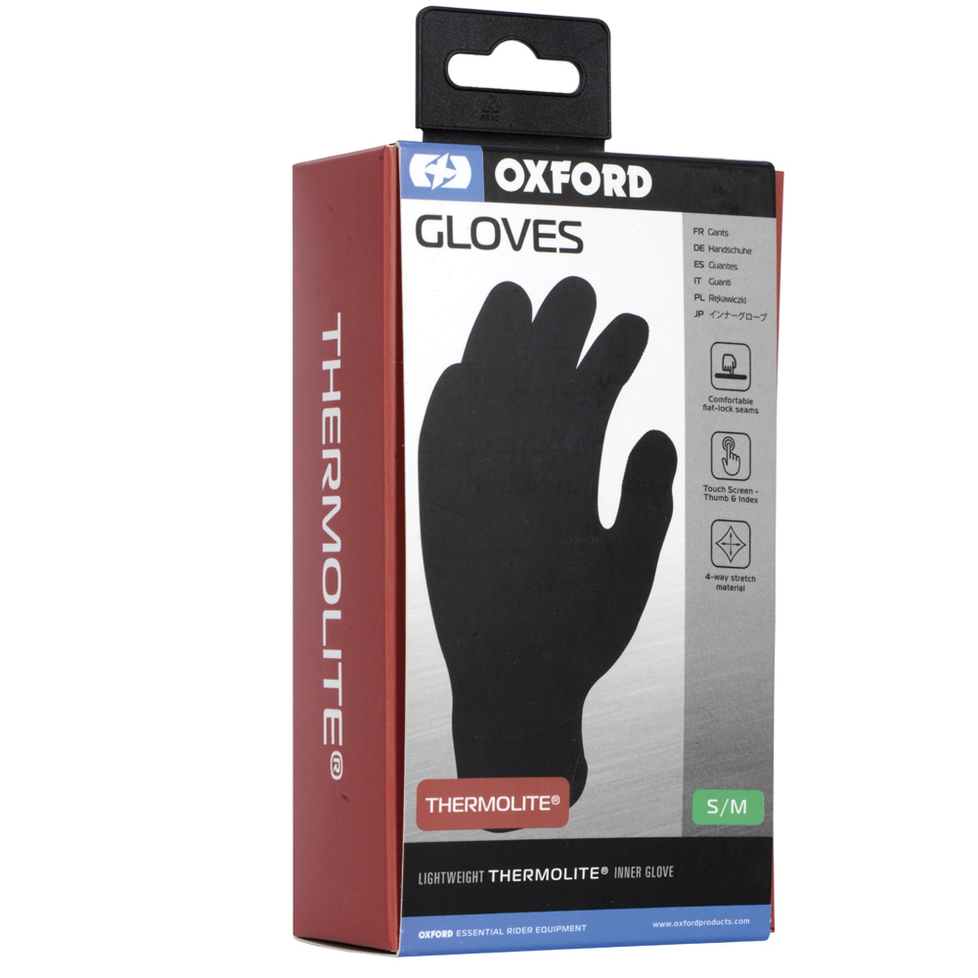 vložky do rukavic Coolmax®, OXFORD (černé)