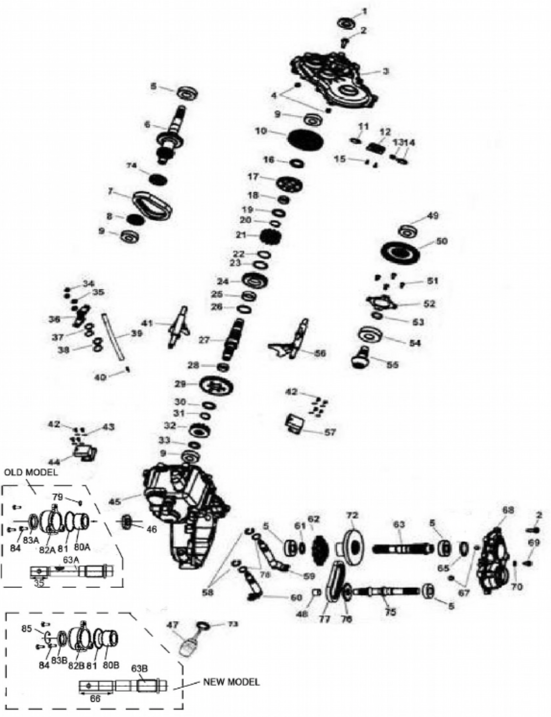 Linhai GEAR INDICATOR SWITCH DOWN 21457