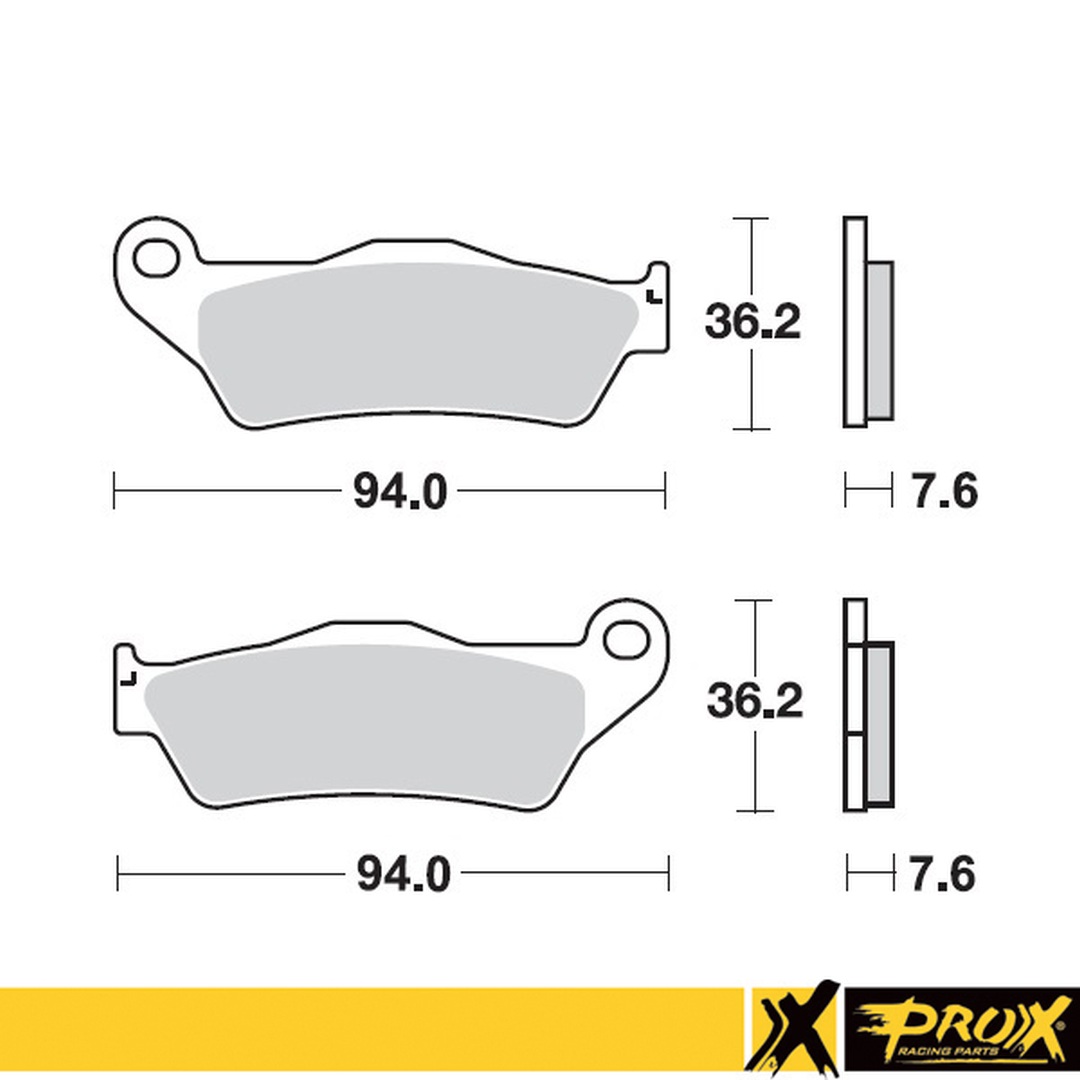 BREMBO brzdové destičky 07BB03LA 