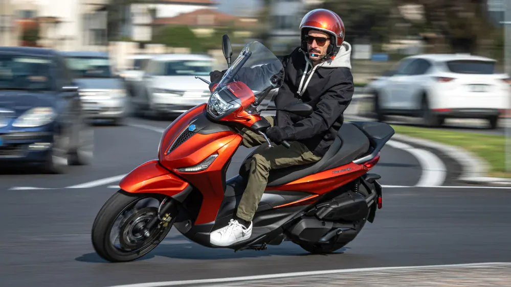 Piaggio New Beverly 400 Blu Oxygen