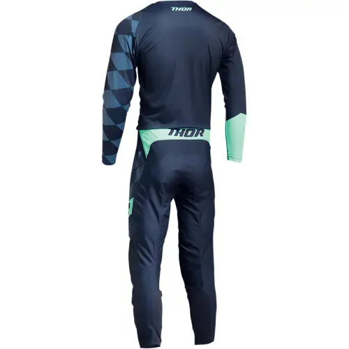 THOR dětský dres SECTOR BIRDROCK tm.modrá/mátová 