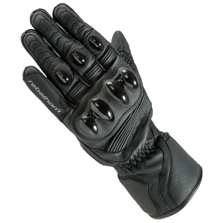 Kožené dámské moto rukavice Rebelhorn Trip ST CE black