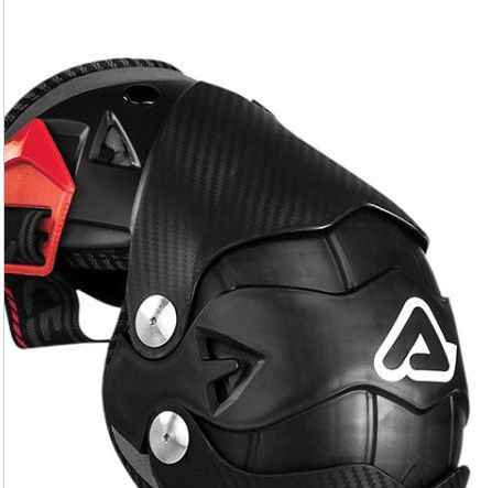 ACERBIS chrániče kolen kloubové JUNIOR černá/červená