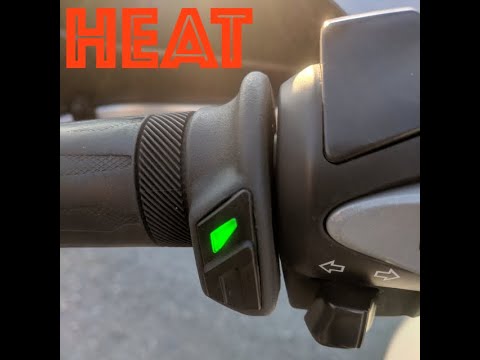 Vyhřívané rukojeti Koso HG-13 integrovaný spínač 130mm
