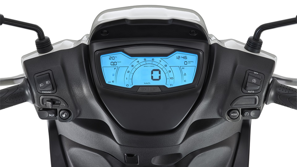 Piaggio Medley S 125 E5+ ABS Bianco Luna + POUKAZ NA 5000 KČ