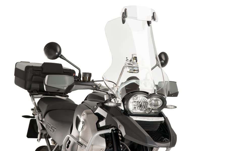 Přídavné plexi nastavitelné PUIG 6319H clip-on průhledný smoke
