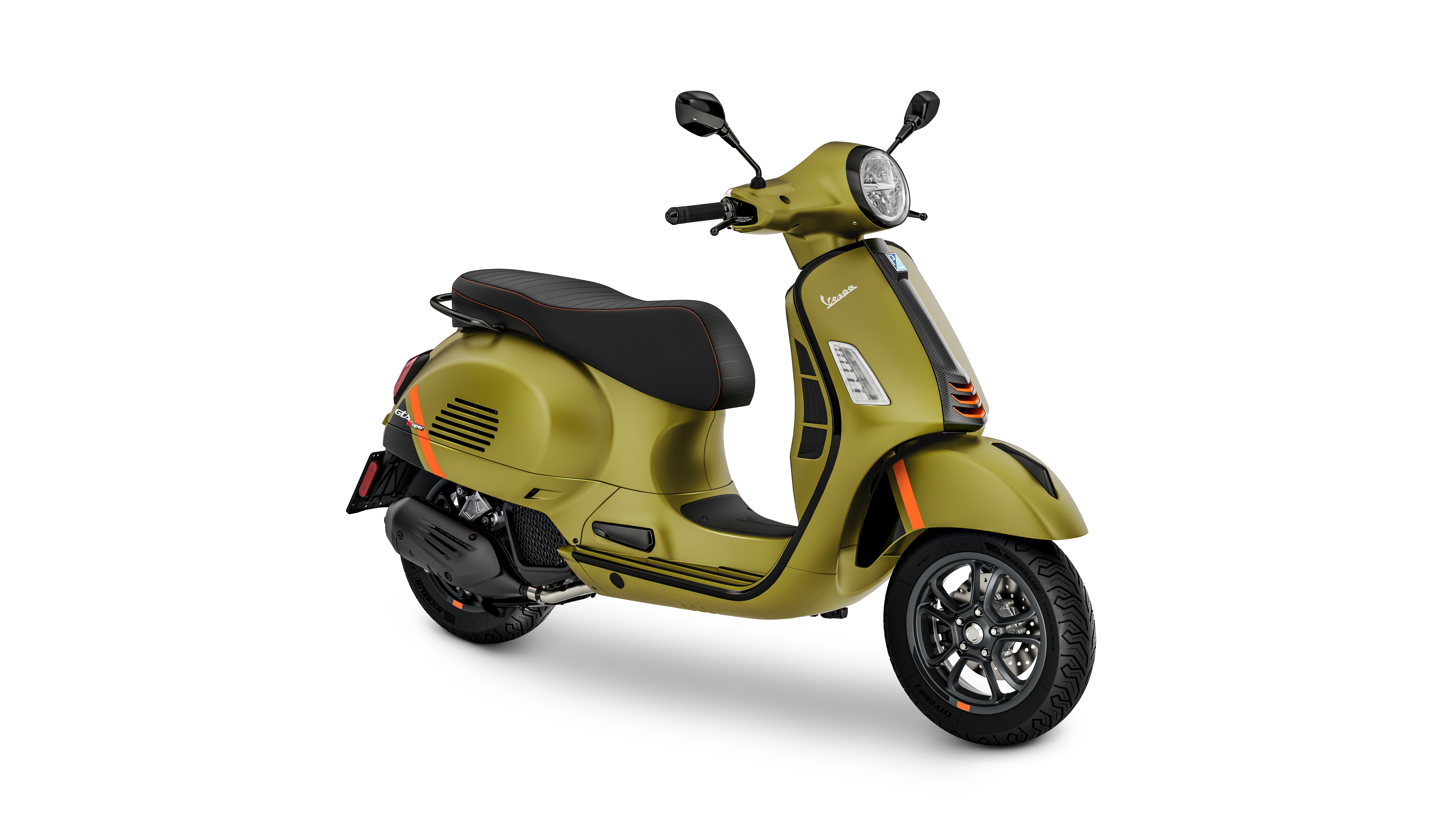 Vespa GTS Super 310 Sport Verde ambizioso matt E5+