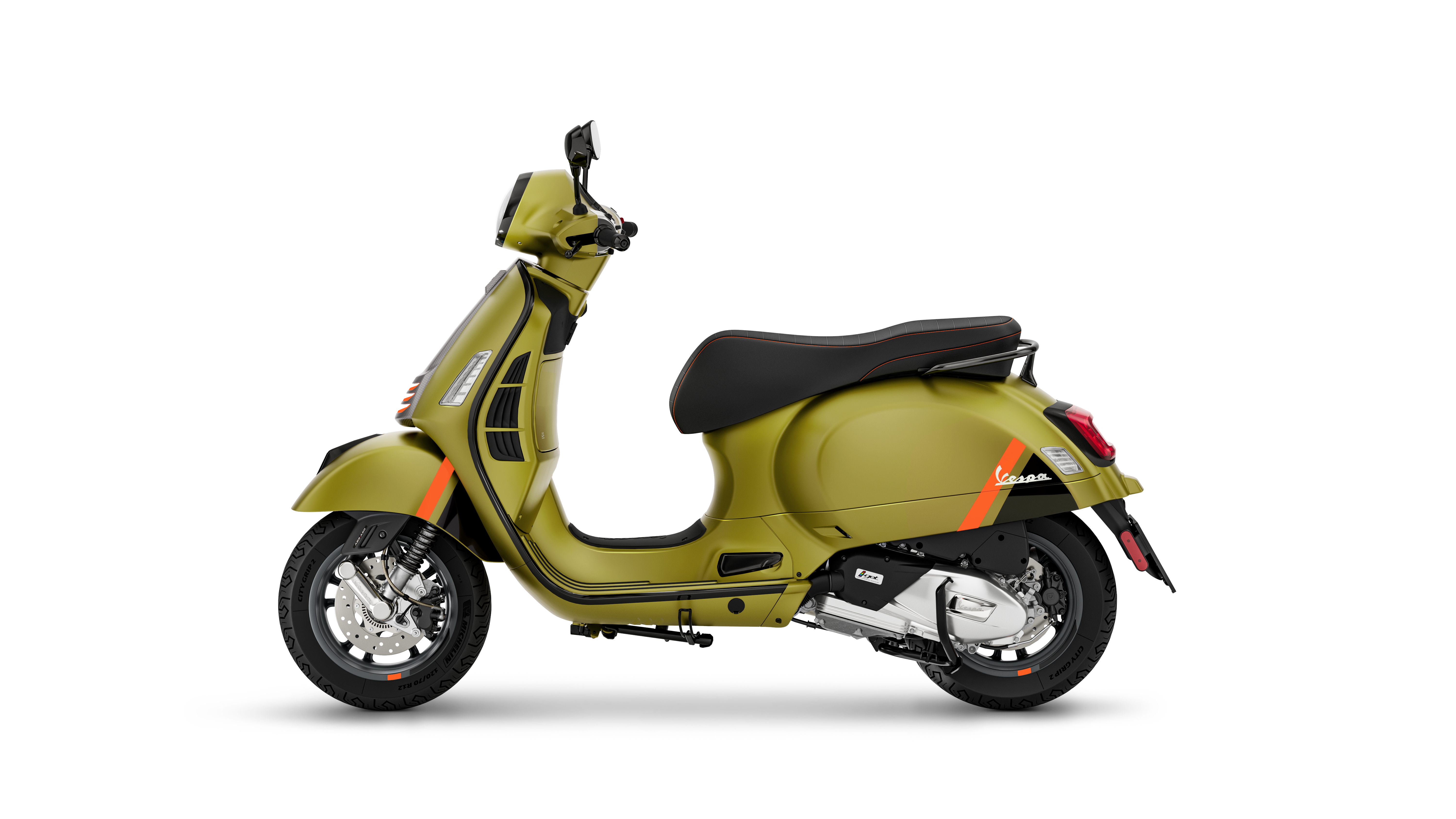 Vespa GTS Super 310 Sport Verde ambizioso matt E5+