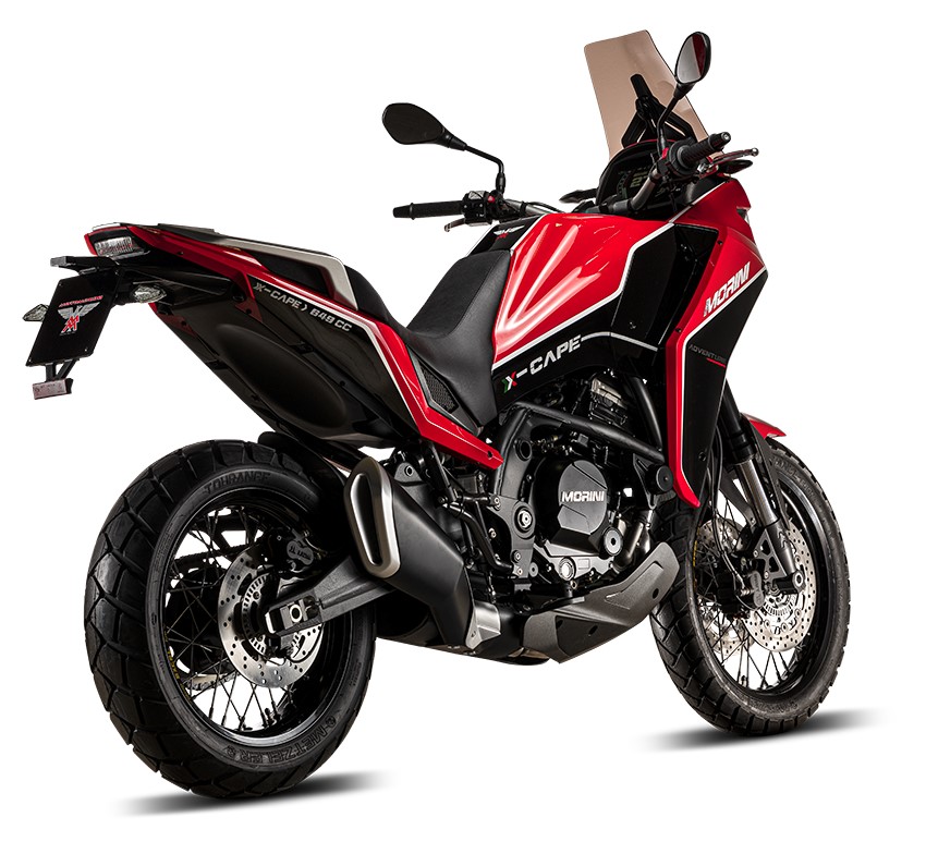 Moto Morini X-Cape šedá