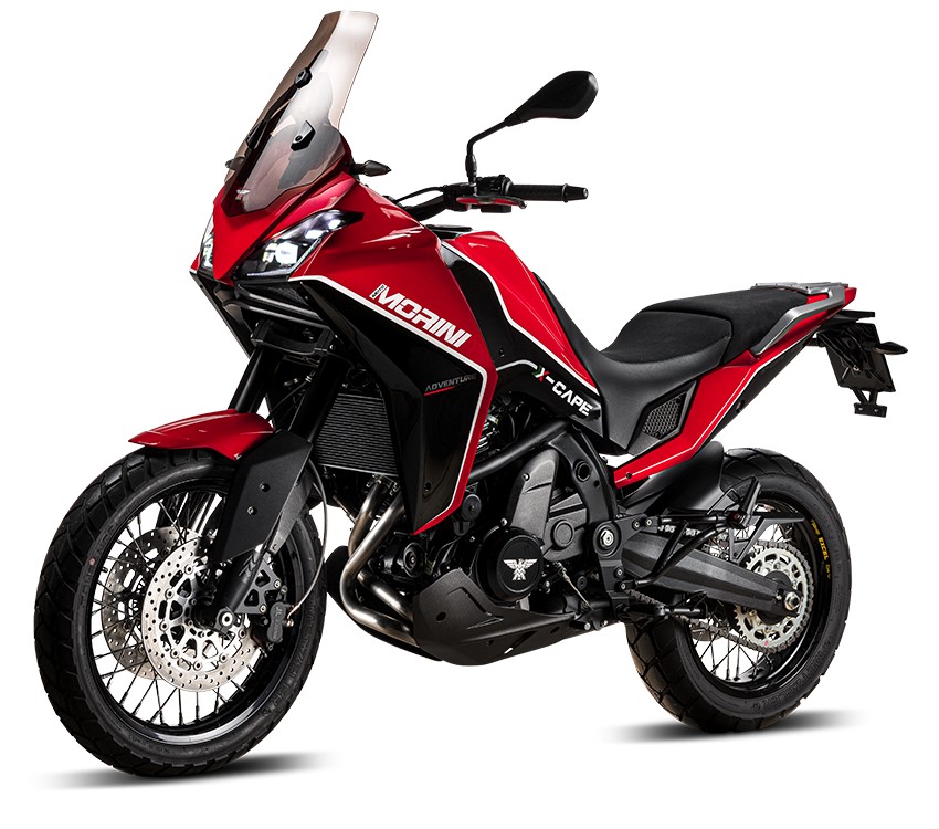 Moto Morini X-Cape šedá