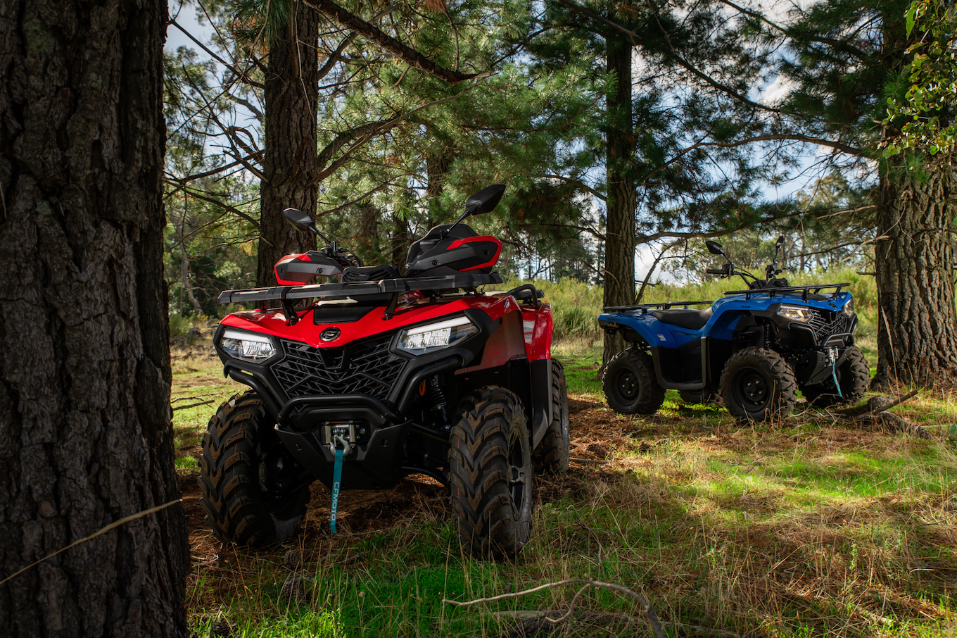 CFMOTO Gladiator X520-A EFI s EPS EU5+ dlouhá červená