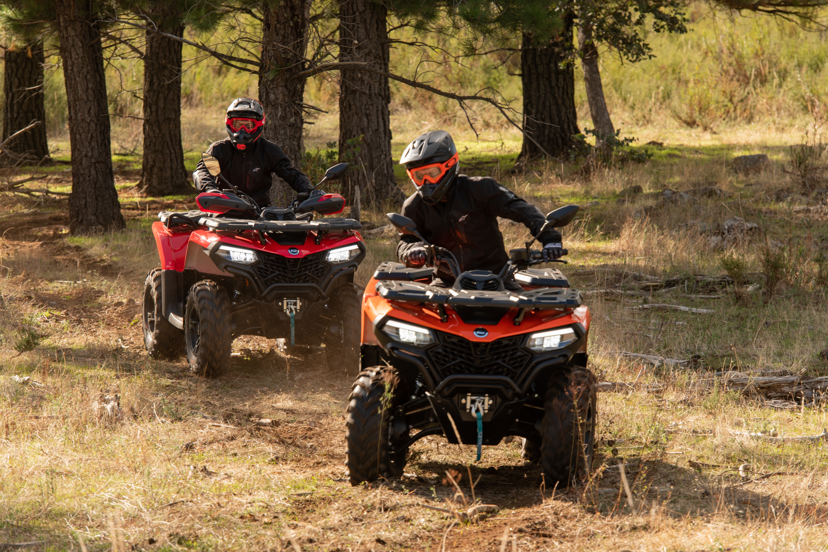 CFMOTO Gladiator X520-A EFI s EPS EU5+ dlouhá červená