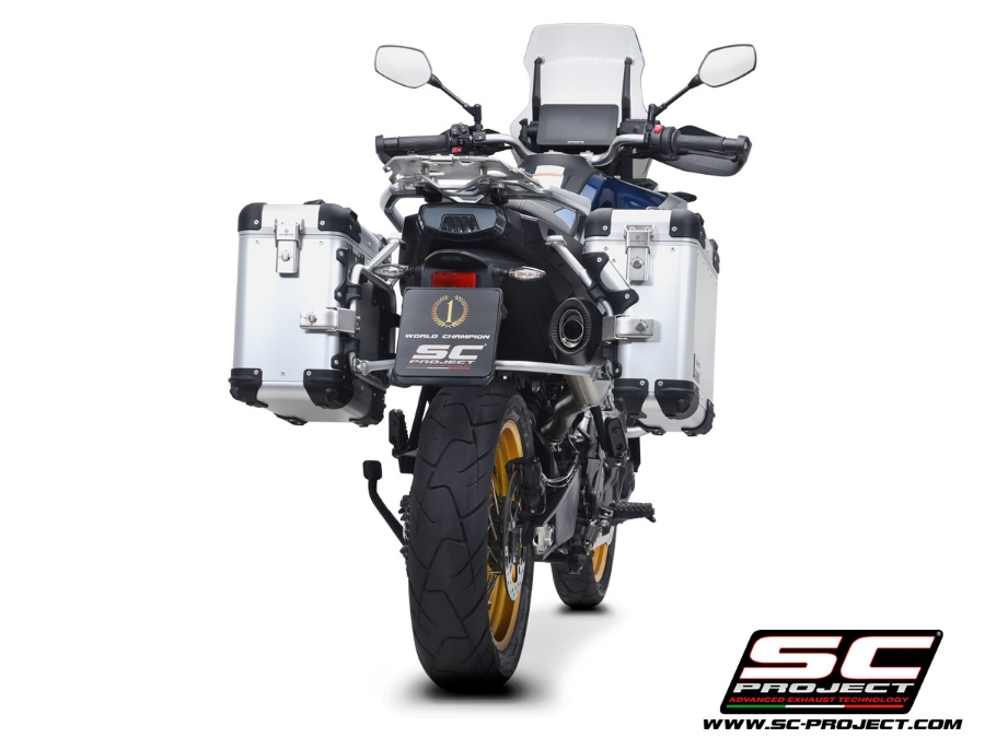 SC-PROJECT X-Plorer II karbonový výfuk CFMoto 800MT E5+ 2025-