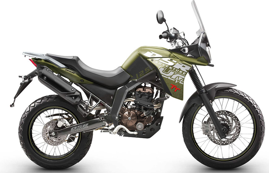 UM DSR Adventure TT 125 zelená Opava, Ostrava