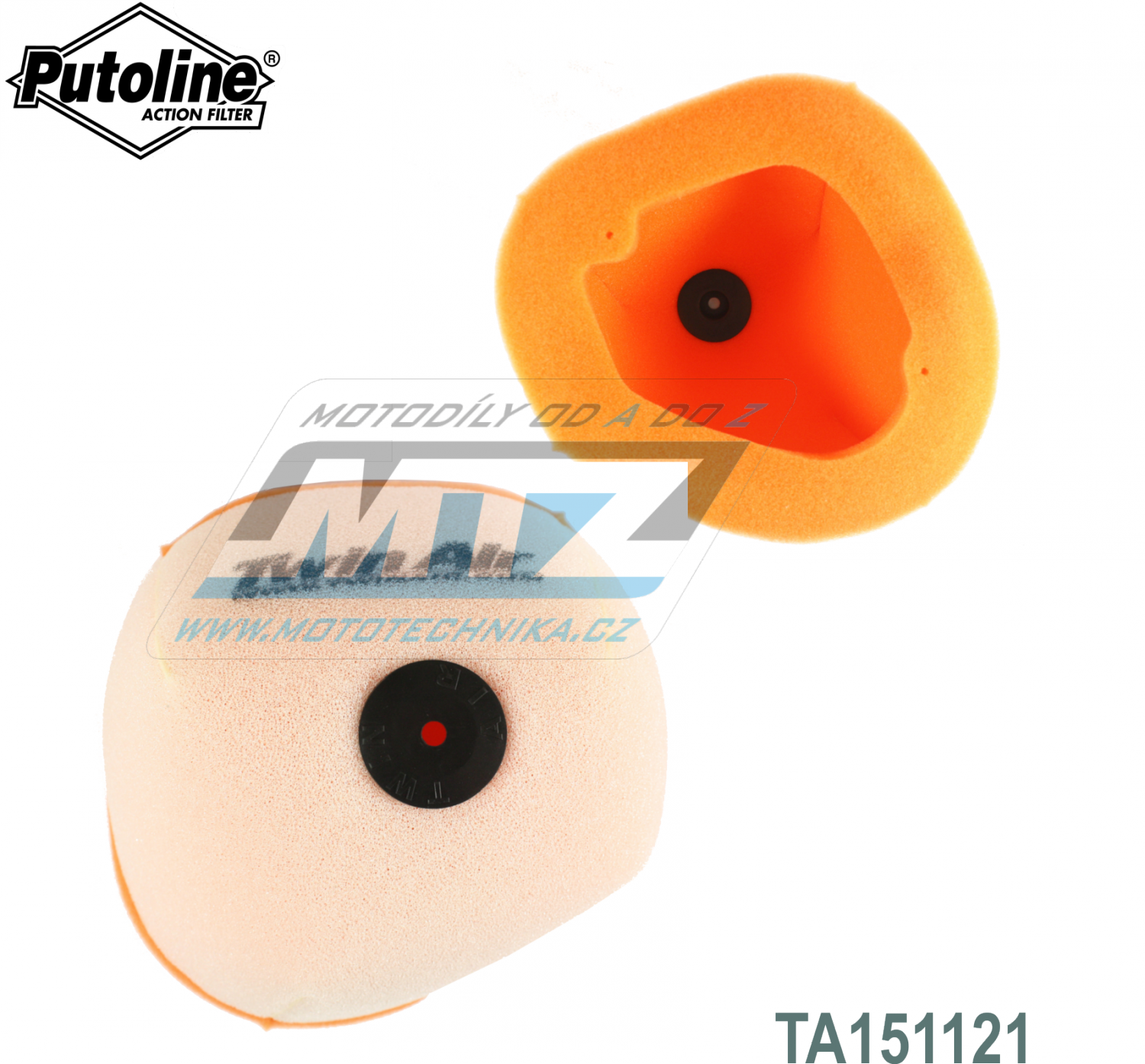 PutolineFiltr vzduchový - Kawasaki KXF450 / 16-18 + KXF250 / 17-20