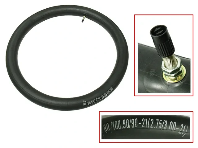 Duše zesílená 2,75/3,00-21" (pro přední kolo / ventilek TR4 / síla stěny 3,00mm)