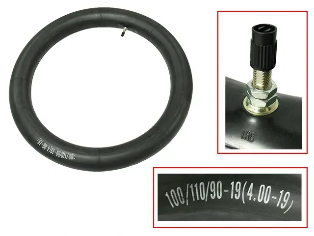Duše zesílená 19" (pro zadní kolo / ventilek TR4 / síla stěny 3,00mm)