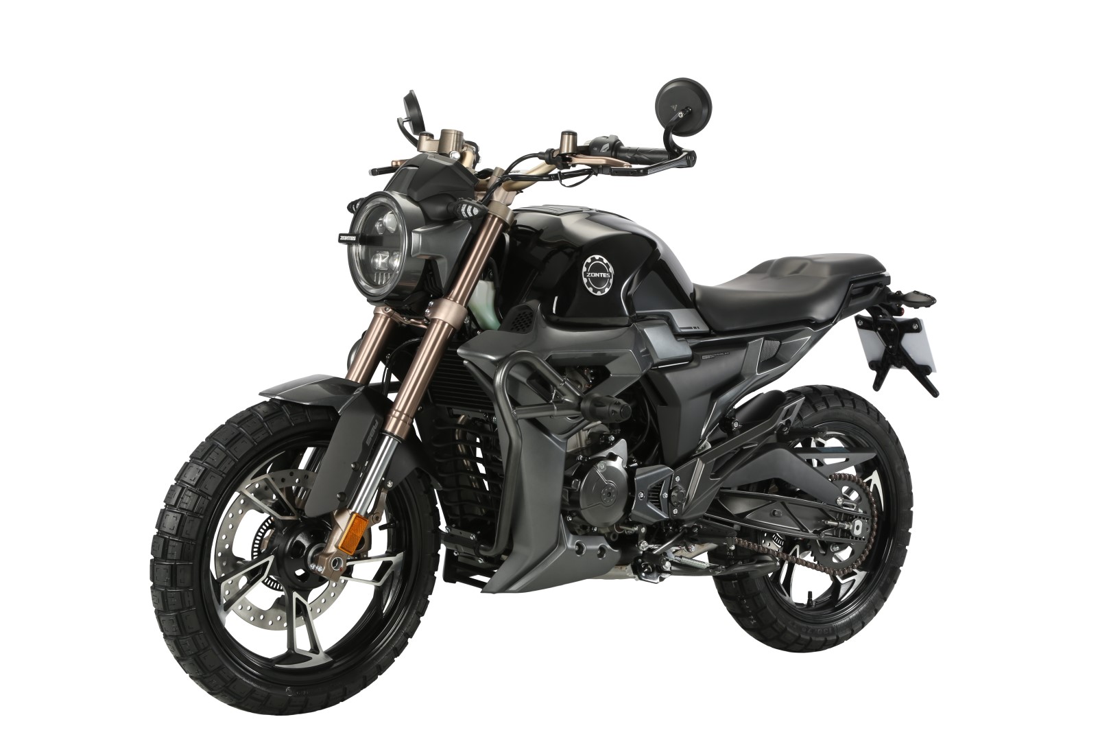 Zontes 125 G1 Scrambler černá Euro5