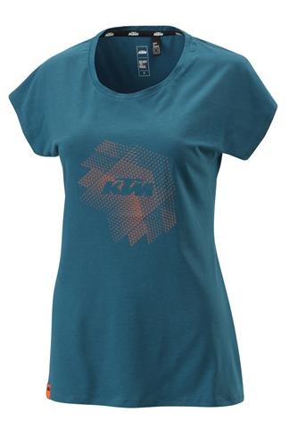 KTM Dámské triko WOMEN STYLE TEE BLUE