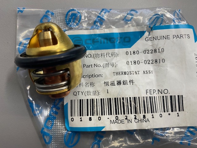 THERMOSTAT termostat CFmoto Gladiator0180-022810
