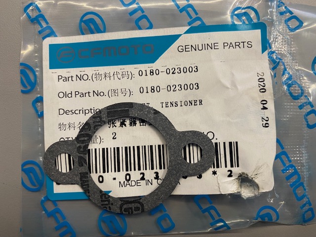 GASKET, TENSIONER 0180-023003
