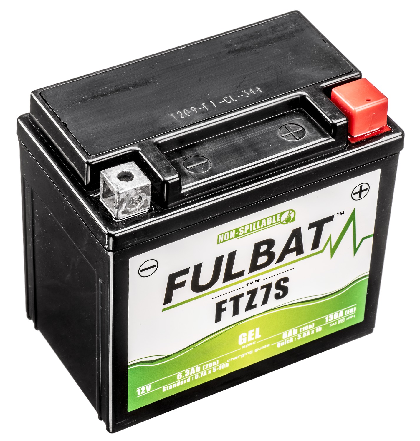 Motocyklová baterie FULBAT FTZ7S GEL (YTZ7S)