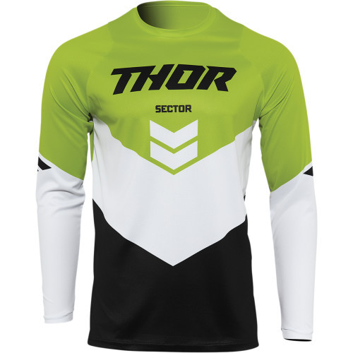 THOR dres SECTOR CHEV černá/zelená