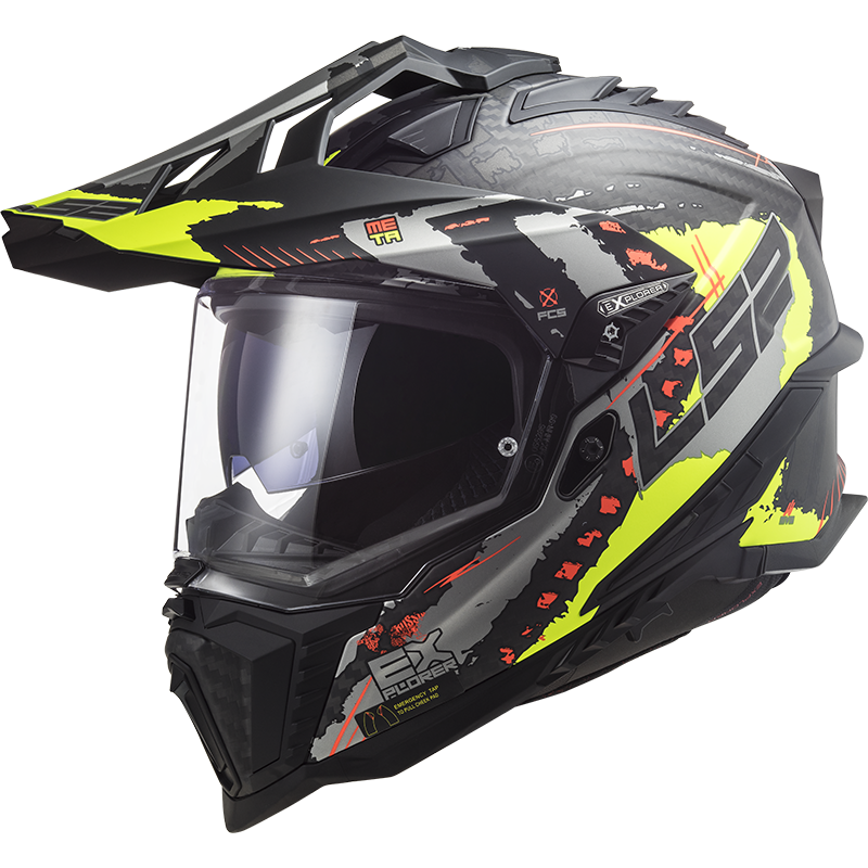 LS2 MX701 Explorer C EXTEND Matt H-V Yellow