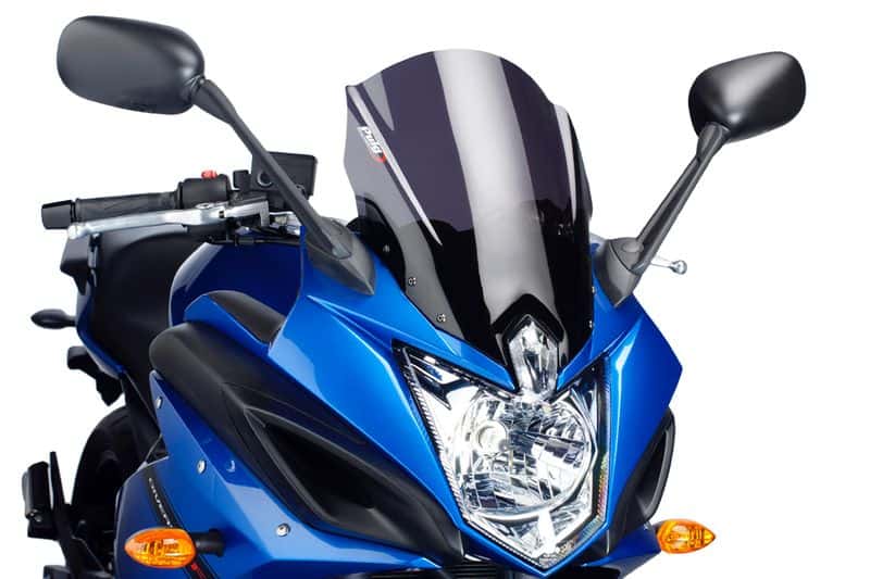 Plexi štít PUIG 5547F RACING tmavá kouřová Yamaha XJ/FZ6R DIVERSION F 10-16