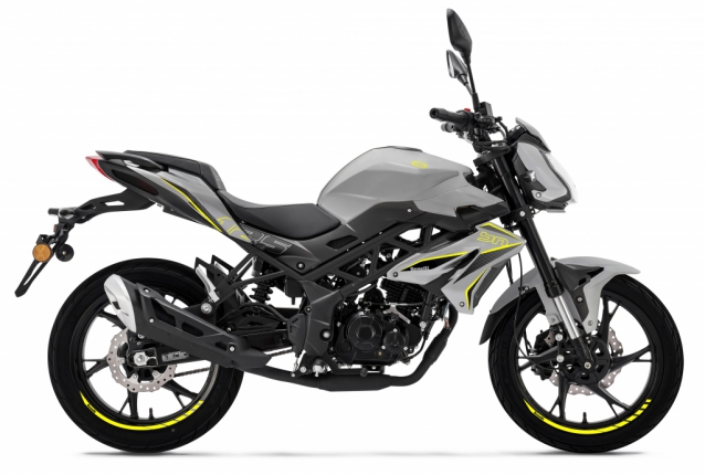 Benelli BN 125 EURO5 šedá