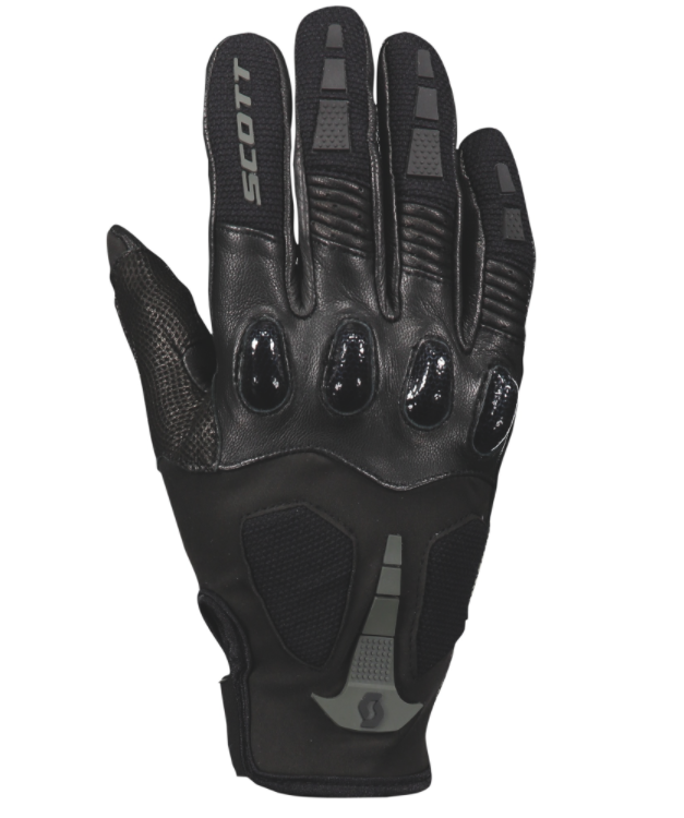 SCOTT Pánské textilní moto rukavice ASSAULT PRO black