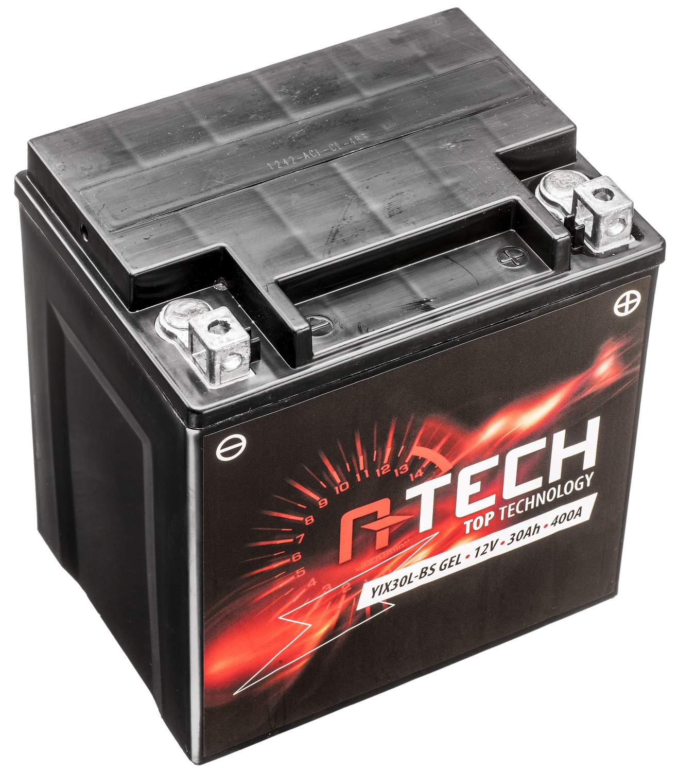 Bezúdržbová motocyklová baterie A-TECH YIX30L-BS