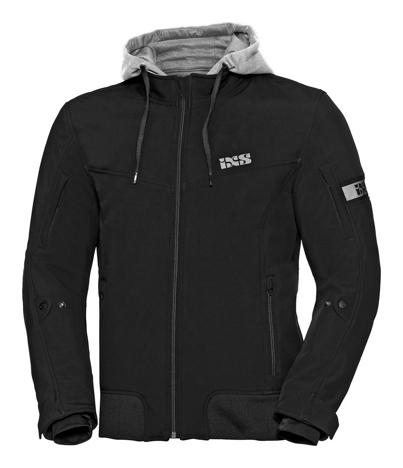 IXS Softshellová moto bunda SO MOTO černá