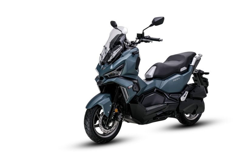 SYM ADX 125 L/C ABS šedý matný + KUFR ZDARMA