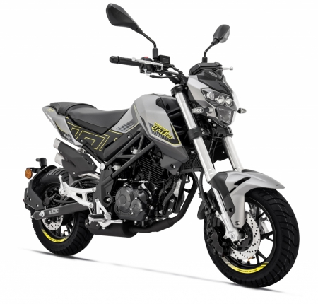 Benelli TNT 125 E5 šedá
