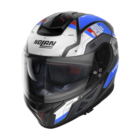 NOLAN Integrální moto přilba N80-8 Starscream N-com Flat Black 36