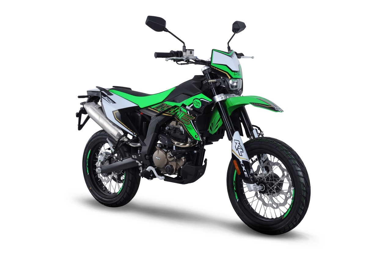 KL KXE 125 SM ABS zelená