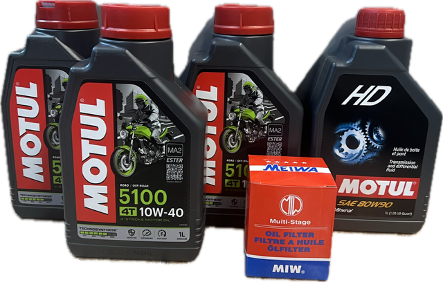 MOTUL Sada pro kompletní výměnu olejů CFMOTO X450/X520/X550/X600/X625, UTV625 STANDARD