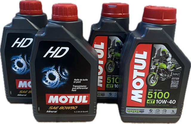 MOTUL Sada pro kompletní výměnu olejů LINHAI 260/300/400/370/420 STANDARD