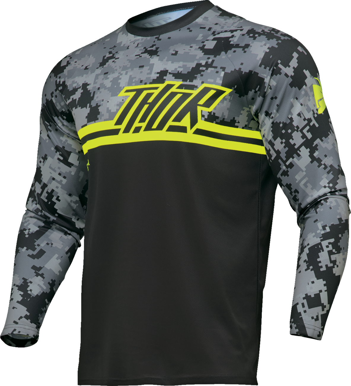 THOR dětský dres SECTOR DIGI CAMO černá/camo