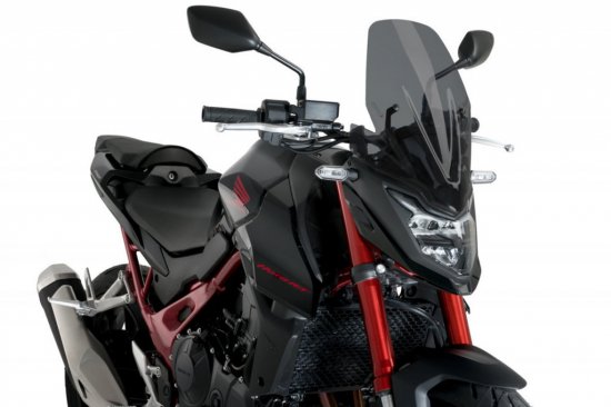 Plexi štít PUIG NEW. GEN TOURING 21480F tmavá kouřová HONDA CB750 HORNET 2023-