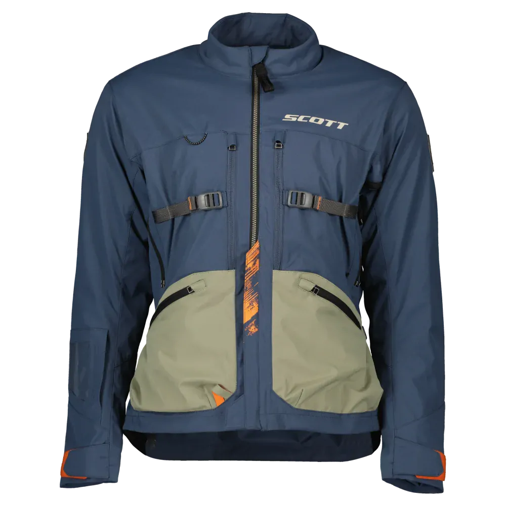 SCOTT Pánská textilní moto bunda JACKET SUPERLIGHT METAL BLUE DUST GREY