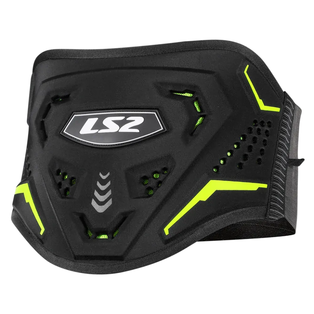LS2 Ledvinovy pás KOKU KIDNEY BELT BLACK H-V YELLOW