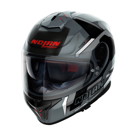 NOLAN Integrální moto přilba N80-8 Wanted N-com Slate Grey 76